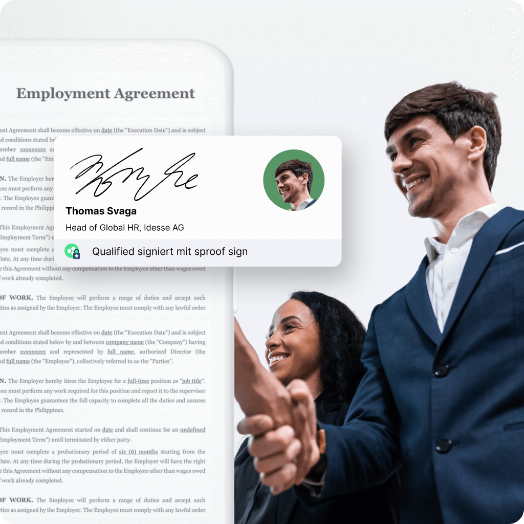 Digitale Signatur im Personalwesen und HR