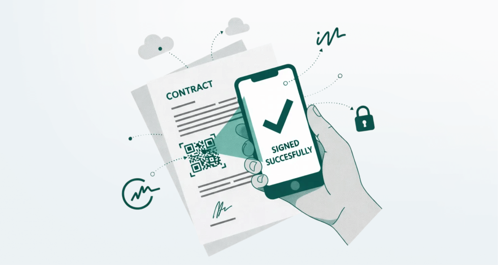 sproof Blogbeitrag: Auf Papier gedruckte Verträge digital signieren