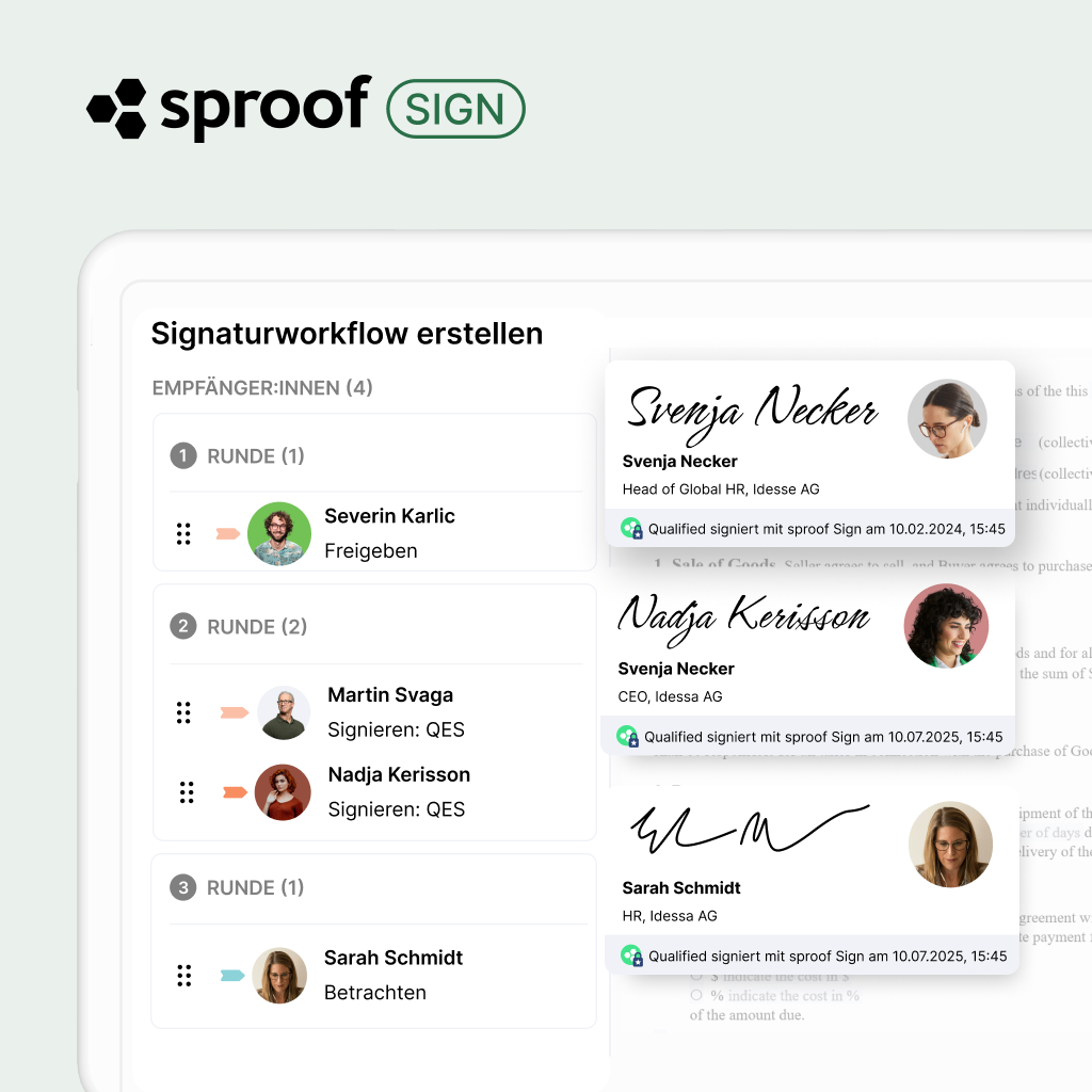 Mockup sproof Sign 1:1